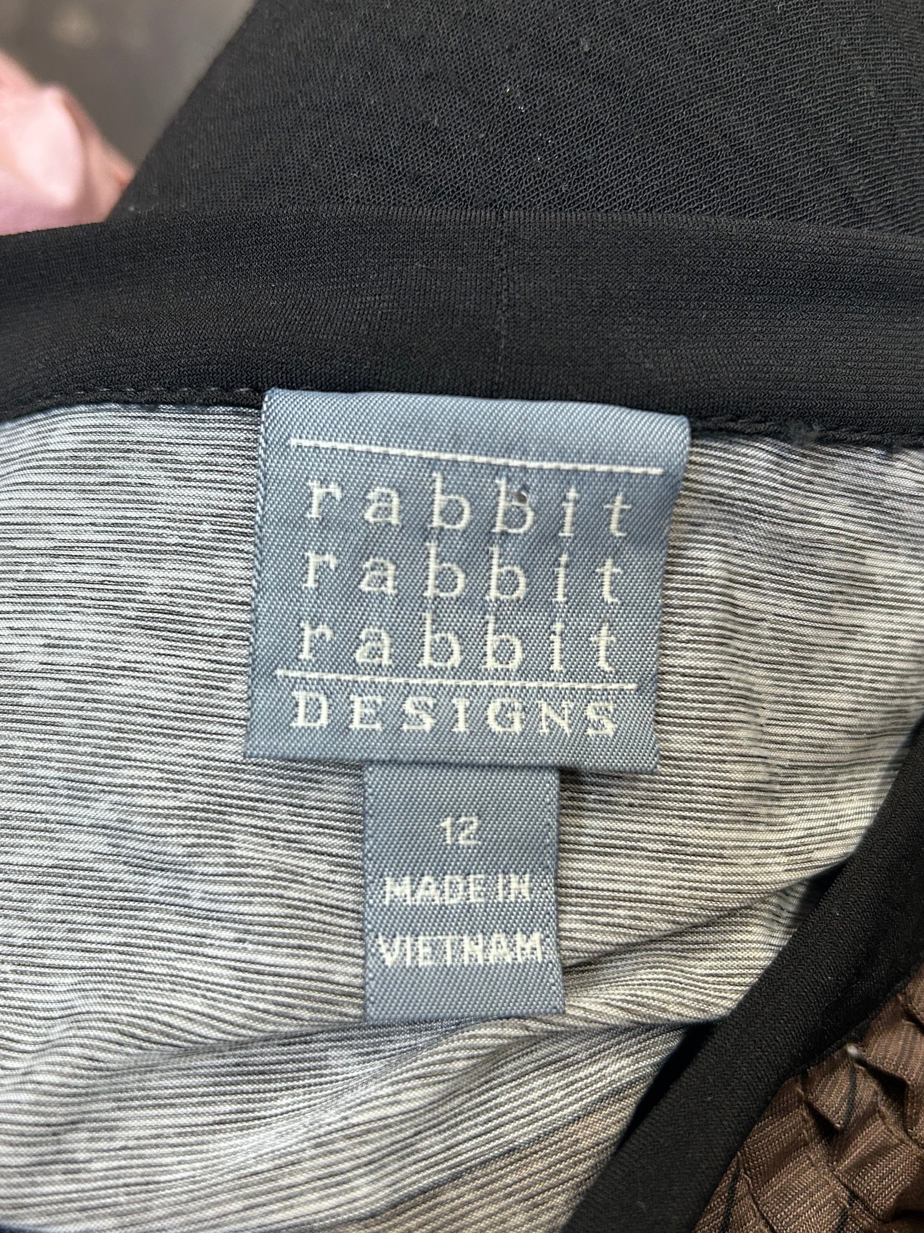 Rabbit Rabbit Rabbit Designs Abstract Pattern Dress