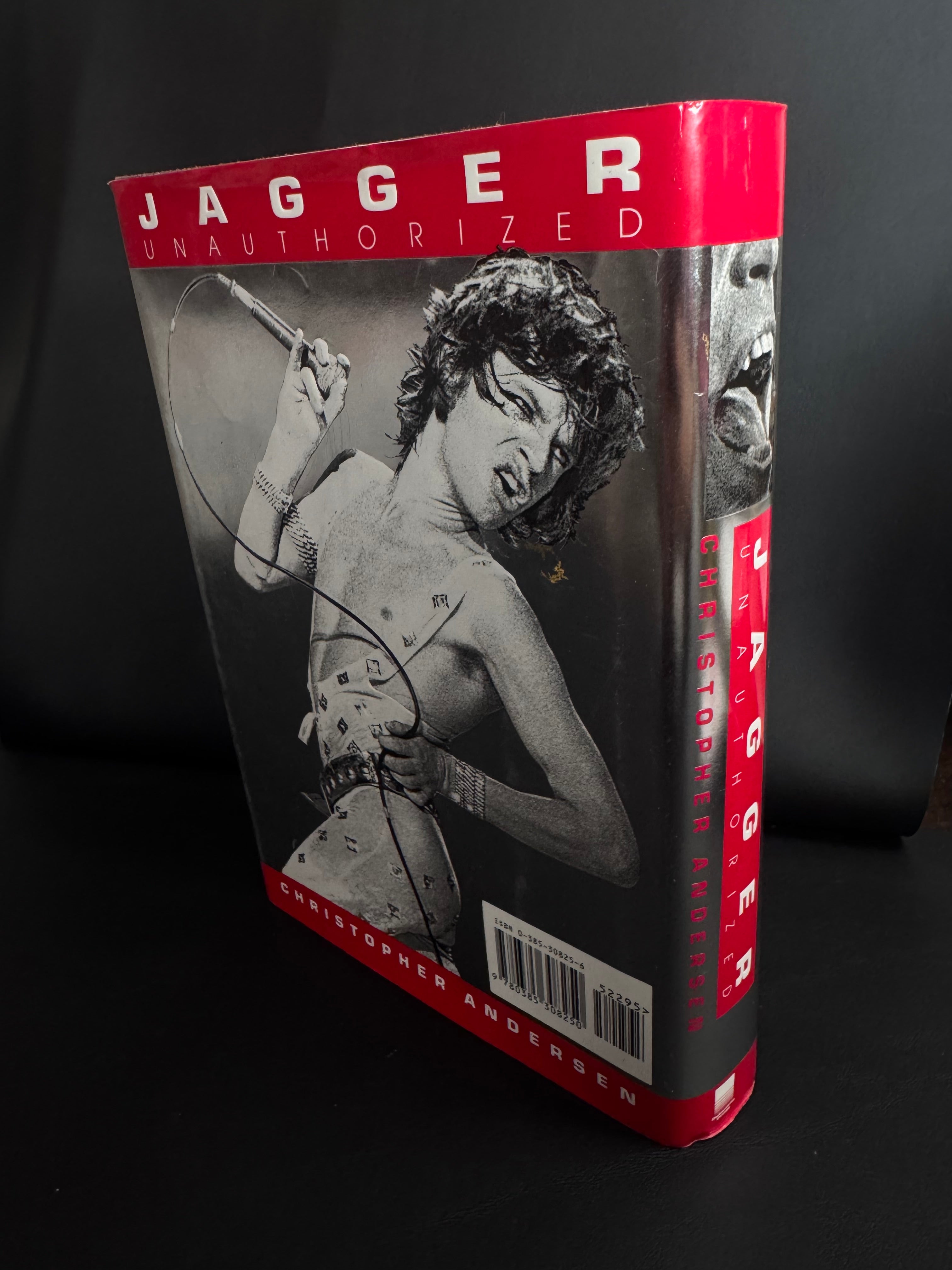 Jagger: Unauthorized by Christopher Andersen (1993 Hardcover)
