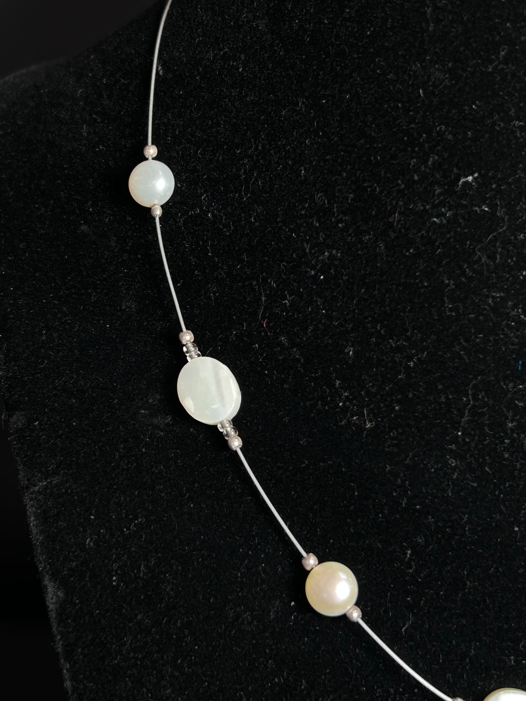Silpada "Inner Radiance" Mother of Pearl Necklace