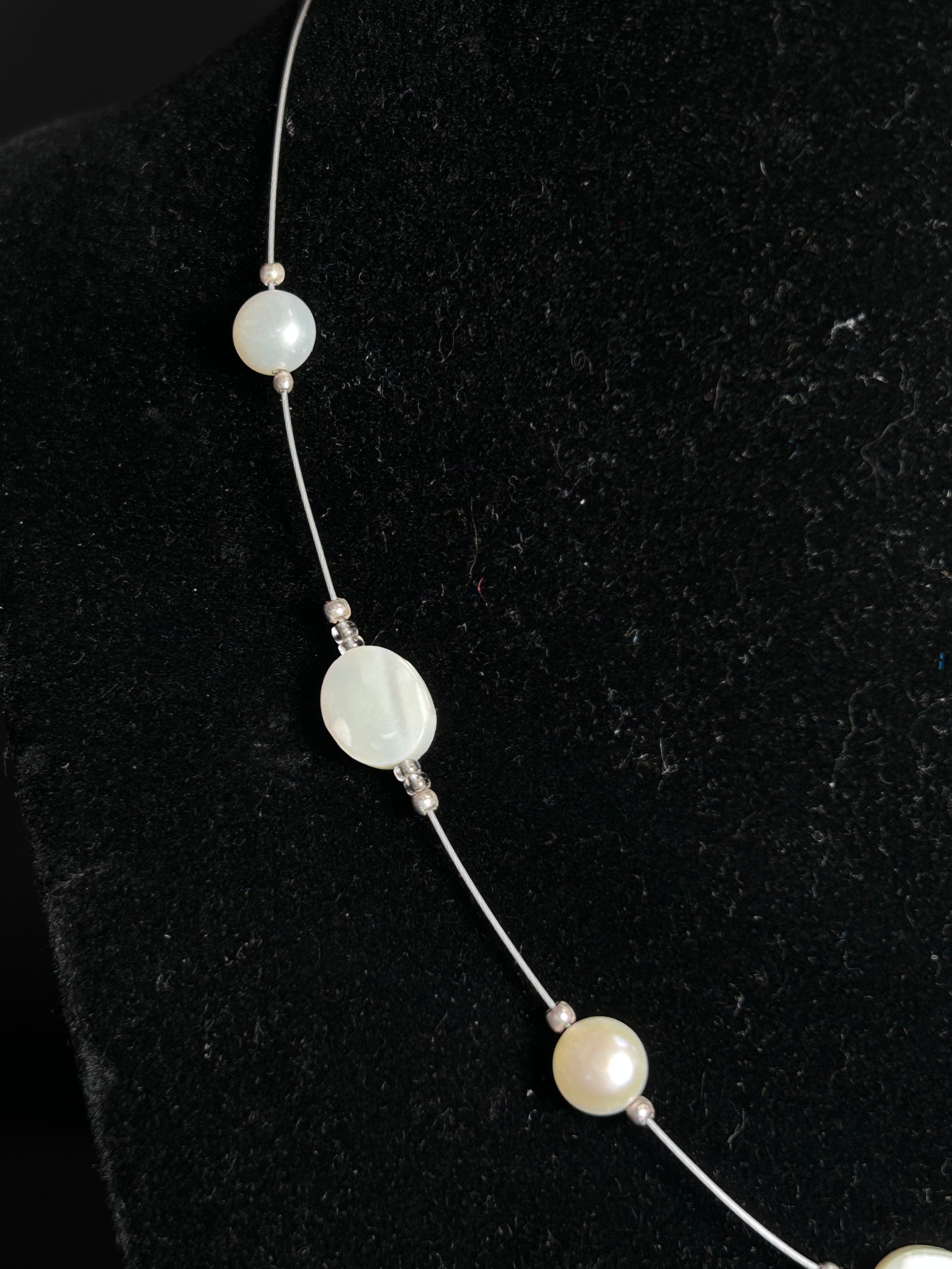 Silpada "Inner Radiance" Mother of Pearl Necklace