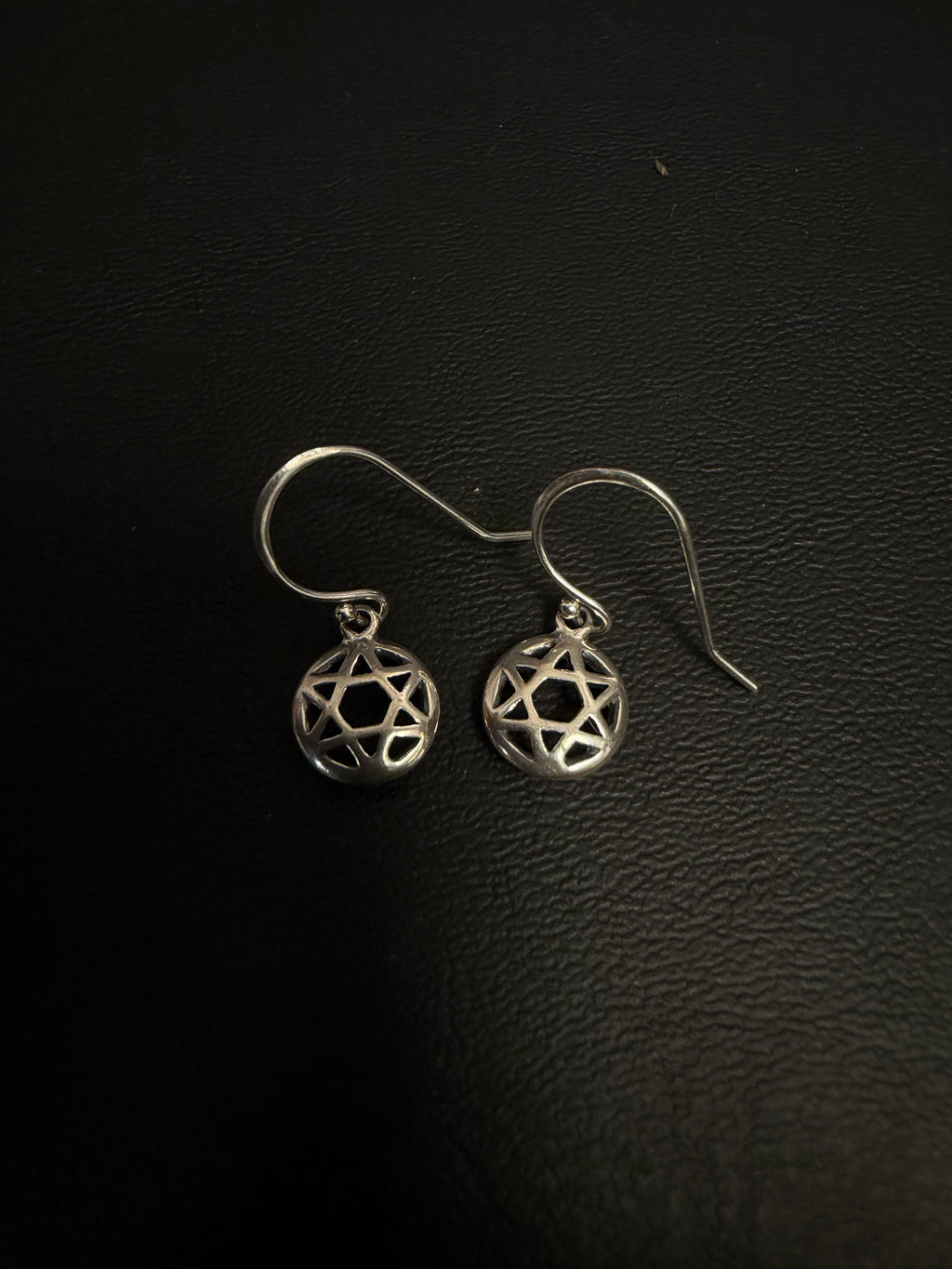 BELDIAMO sterling silver Star of David dangle earrings
