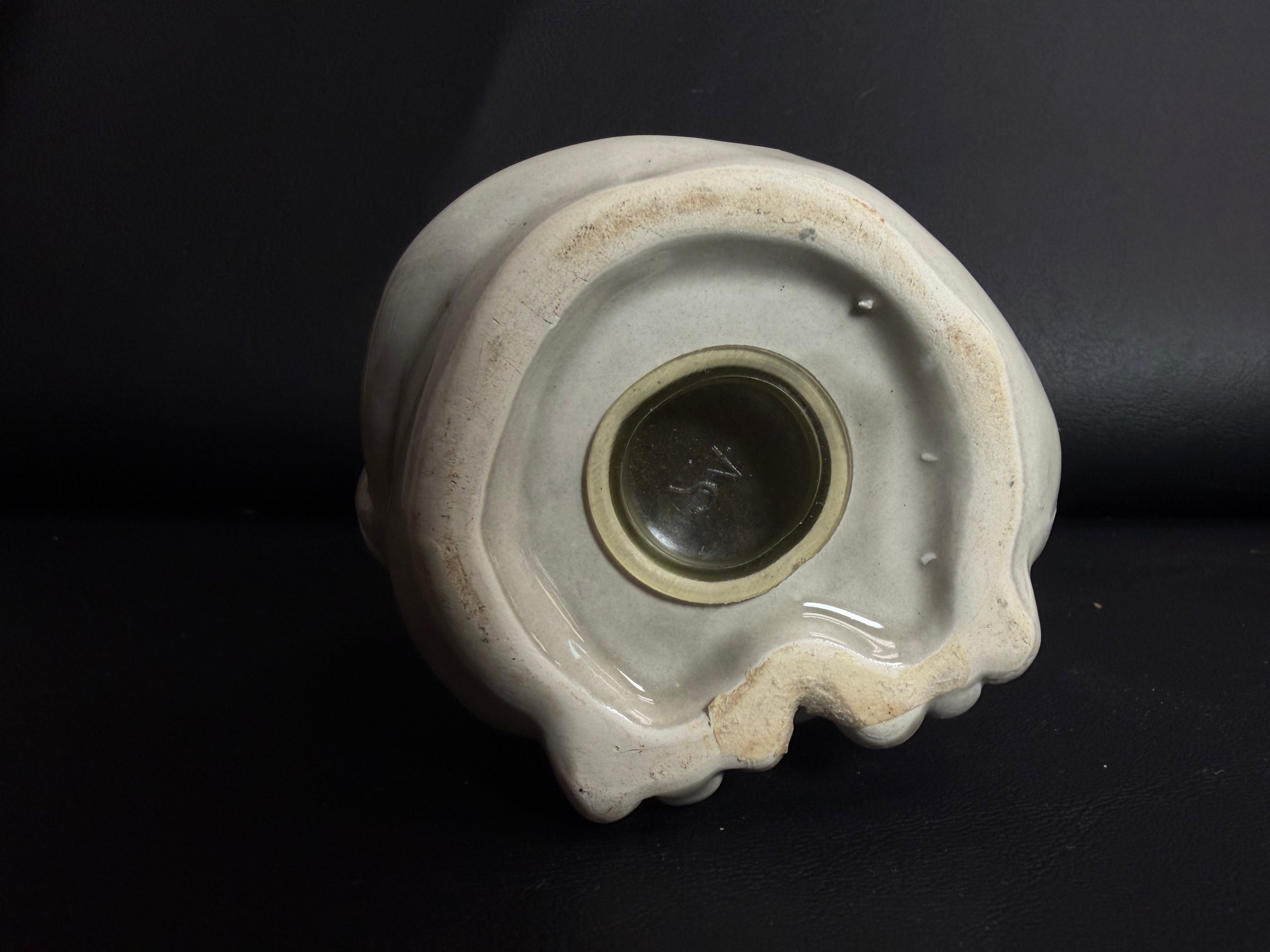 Vintage Ceramic Mouse with Cheese Shaker