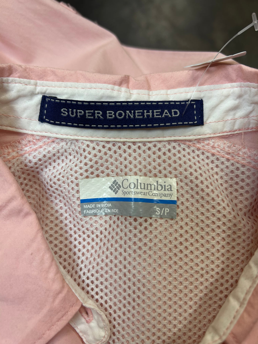Columbia PFG Super Bonehead Pink Shirt Dress