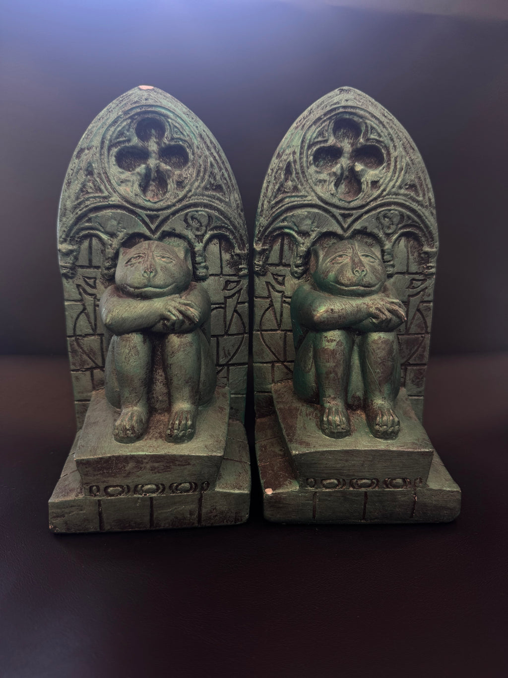Gothic Gargoyle Bookends
