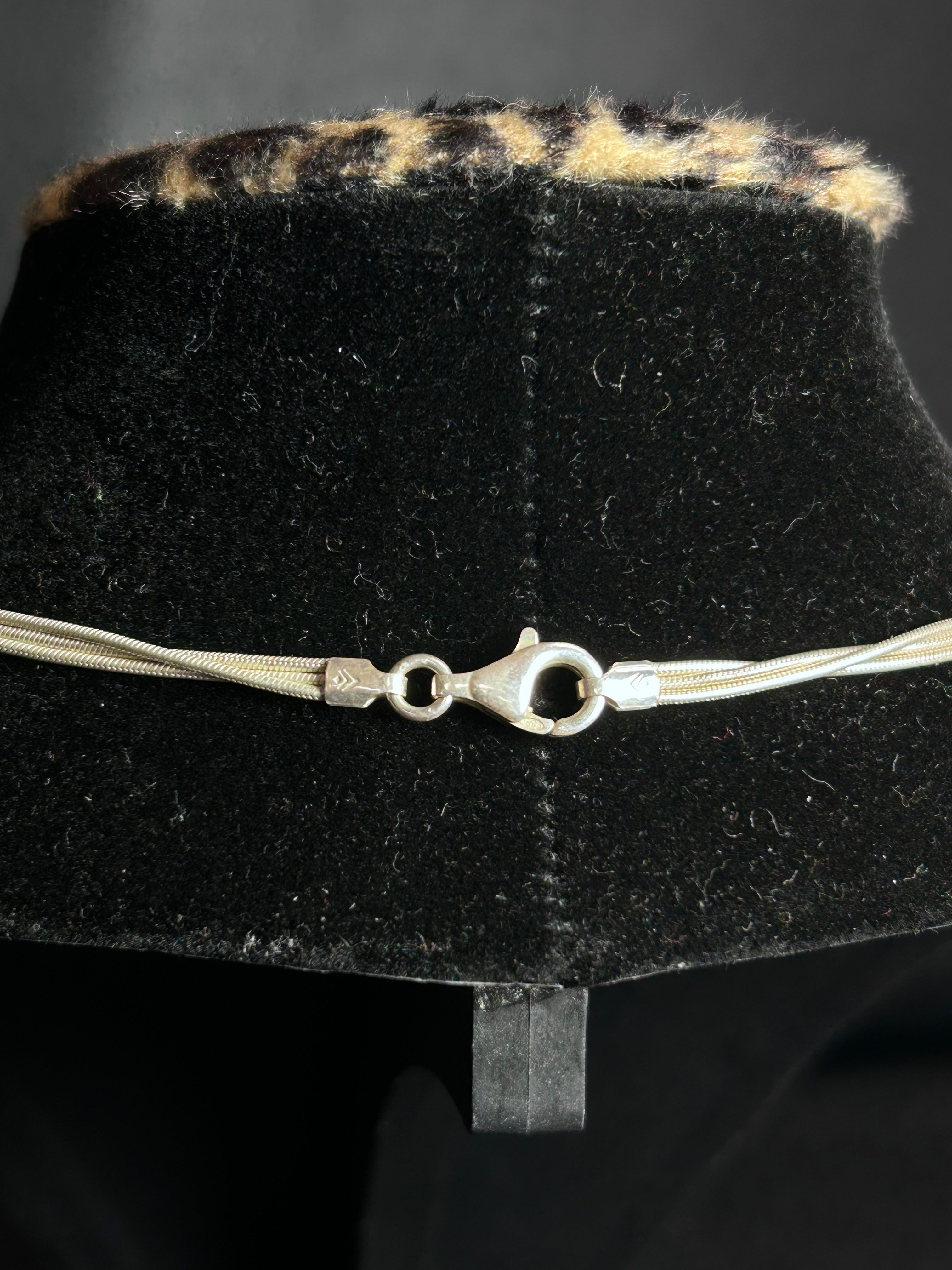 Silpada "Thoreau" Sterling Silver Triple Strand Necklace