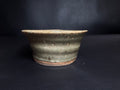 Studio Pottery Celadon Green Flared Bowl