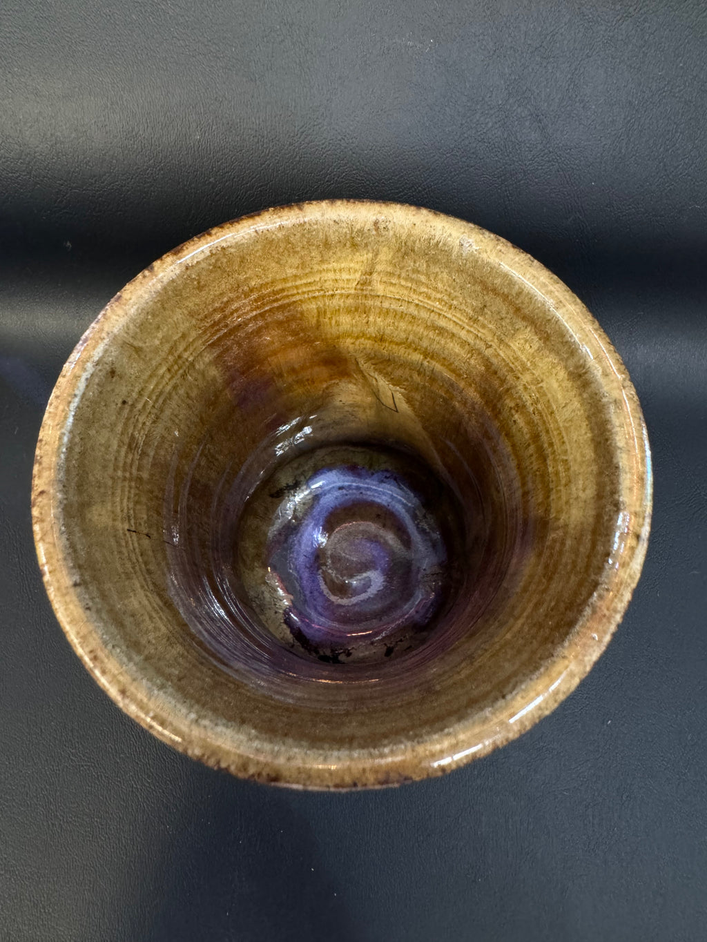 Artisan Studio Pottery Earth-Tone Glazed Vessel
