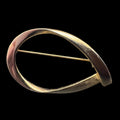Vintage Modernist Teardrop Brooch