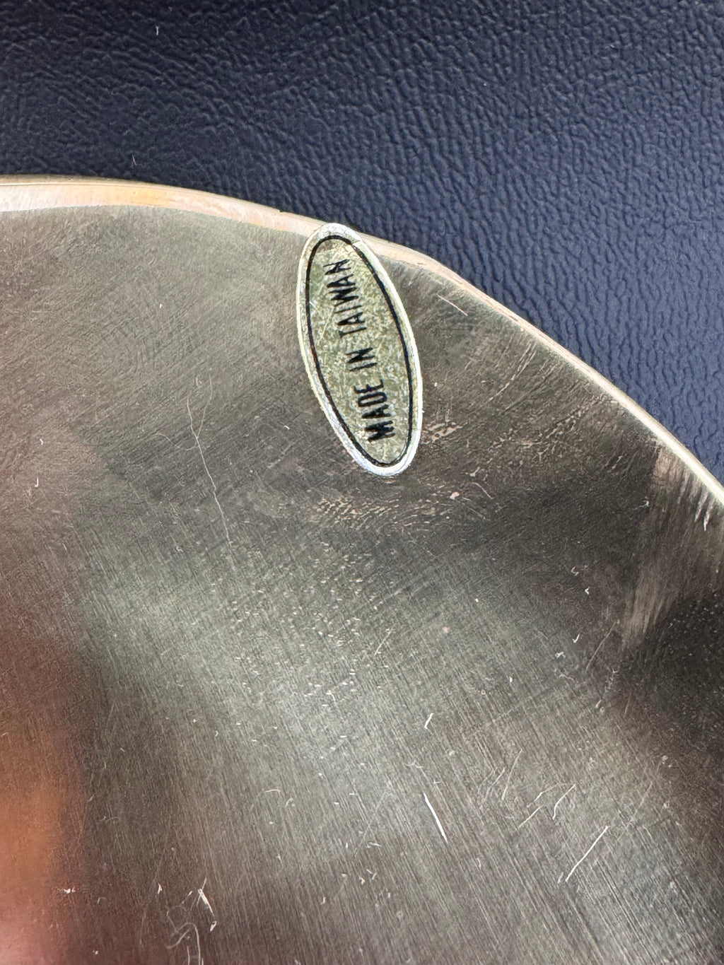 Vintage Solid Brass Scallop Shell Bookends