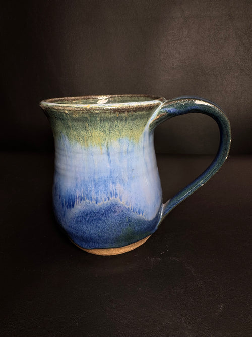 Beth Jones Artisan Stoneware Drip Glaze Mug (2004)