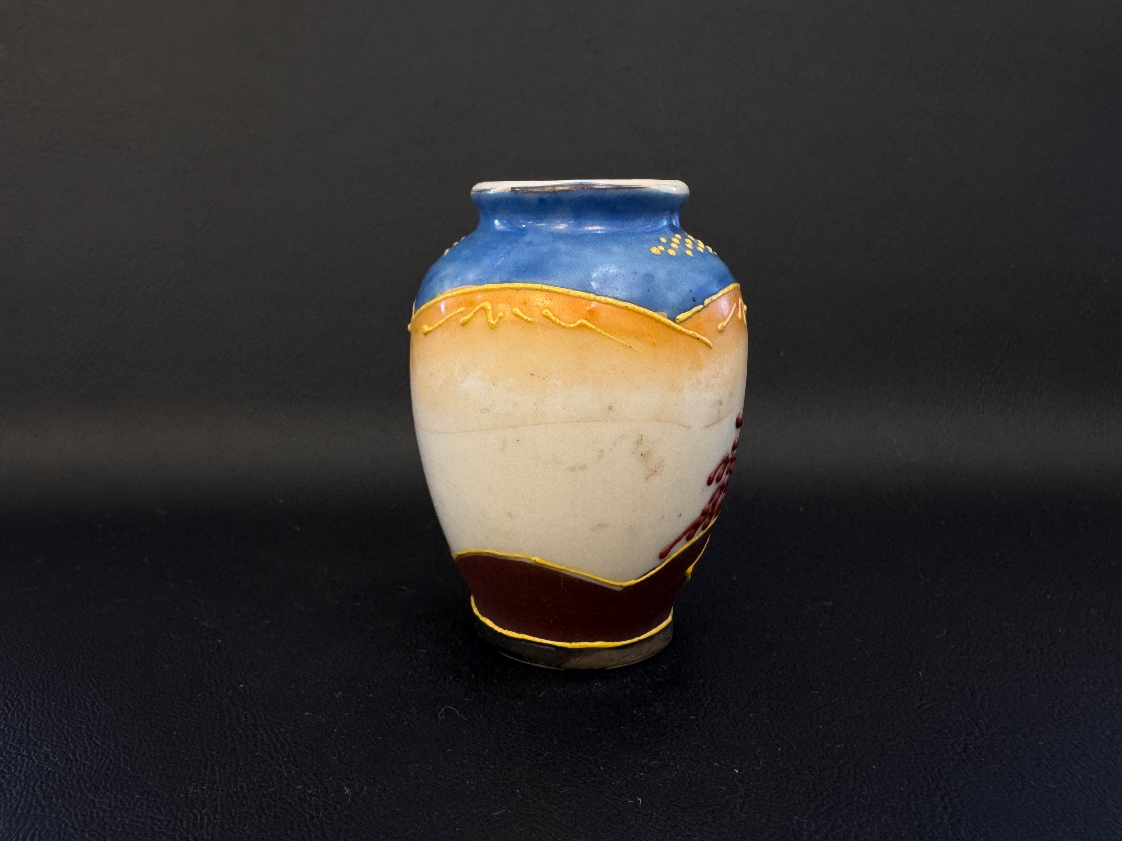 Vintage Moriage "Immortal" Miniature Vase