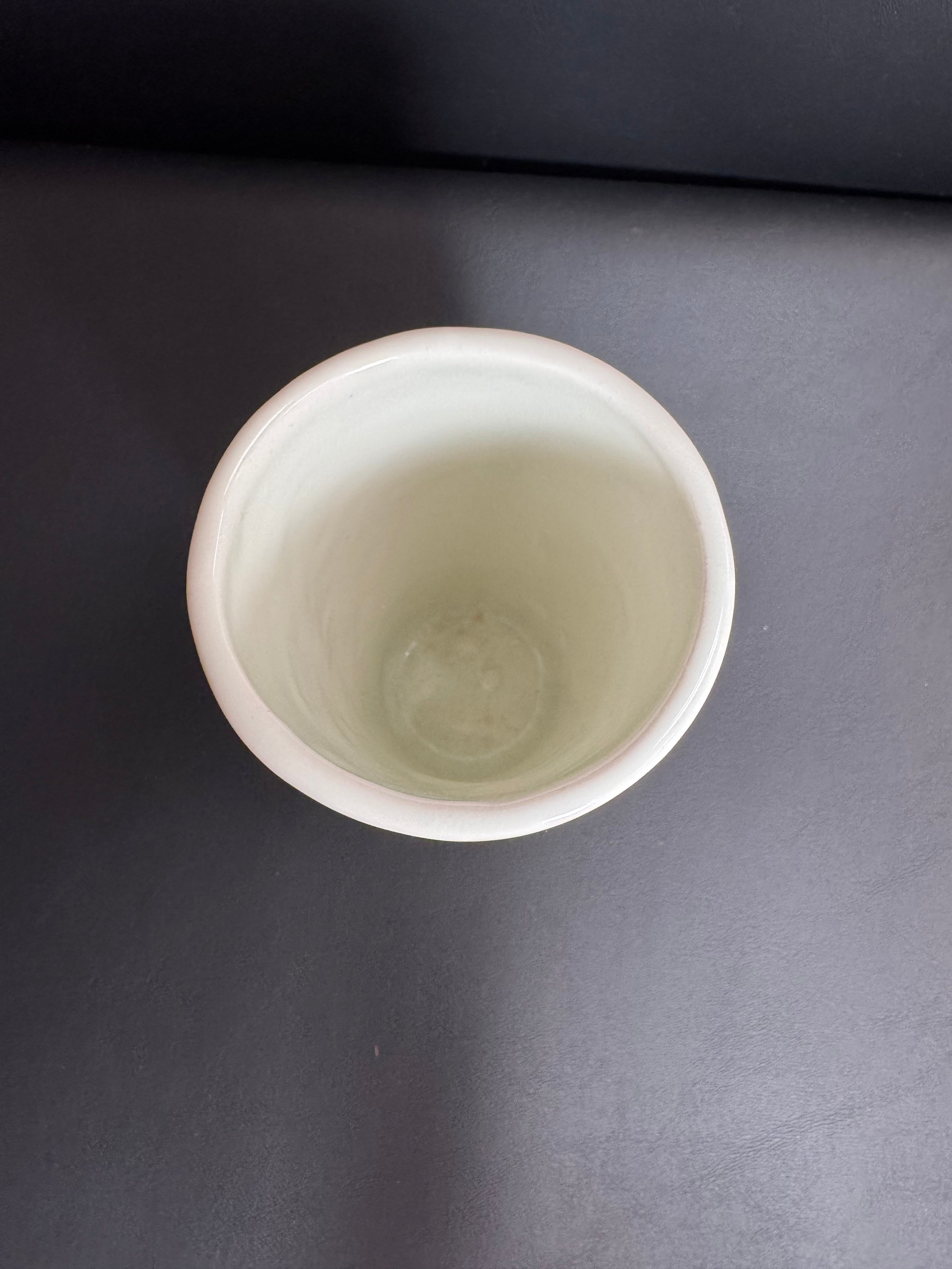 Artisanal Tall Ceramic Vase – Rust Glaze