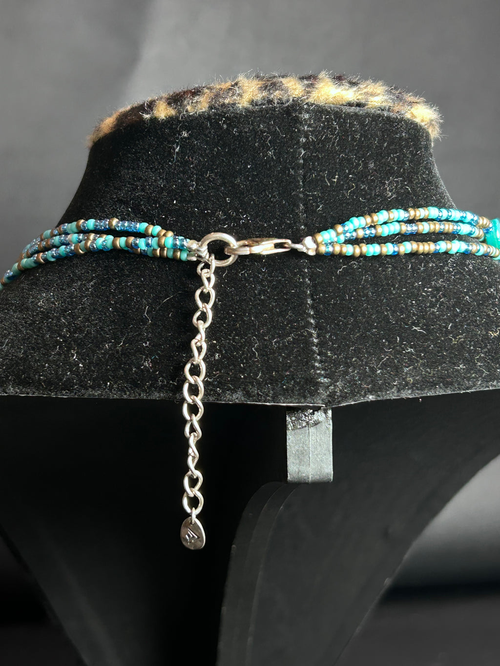Silpada Multi-Strand "Coastal" Turquoise & Shell Necklace