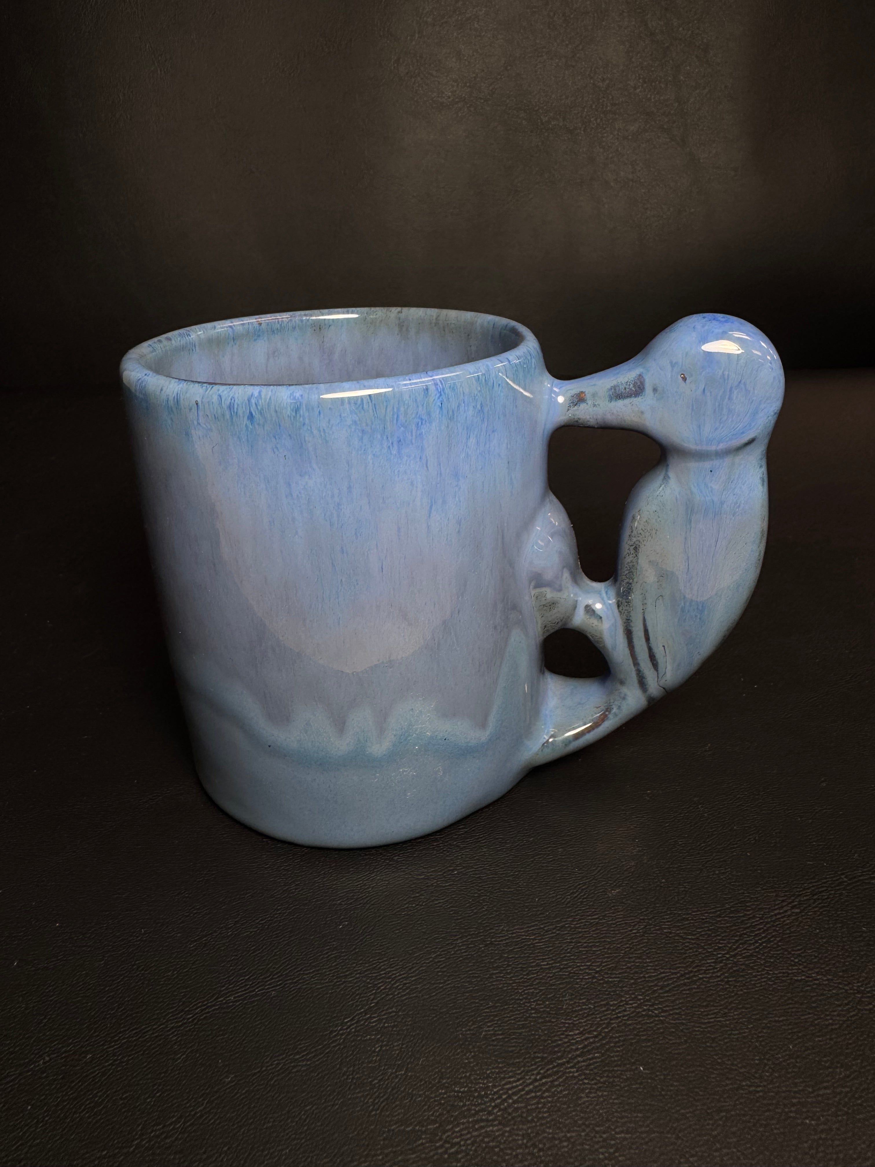 Shearwater Pottery Woodpecker Mug – James Anderson (2007)