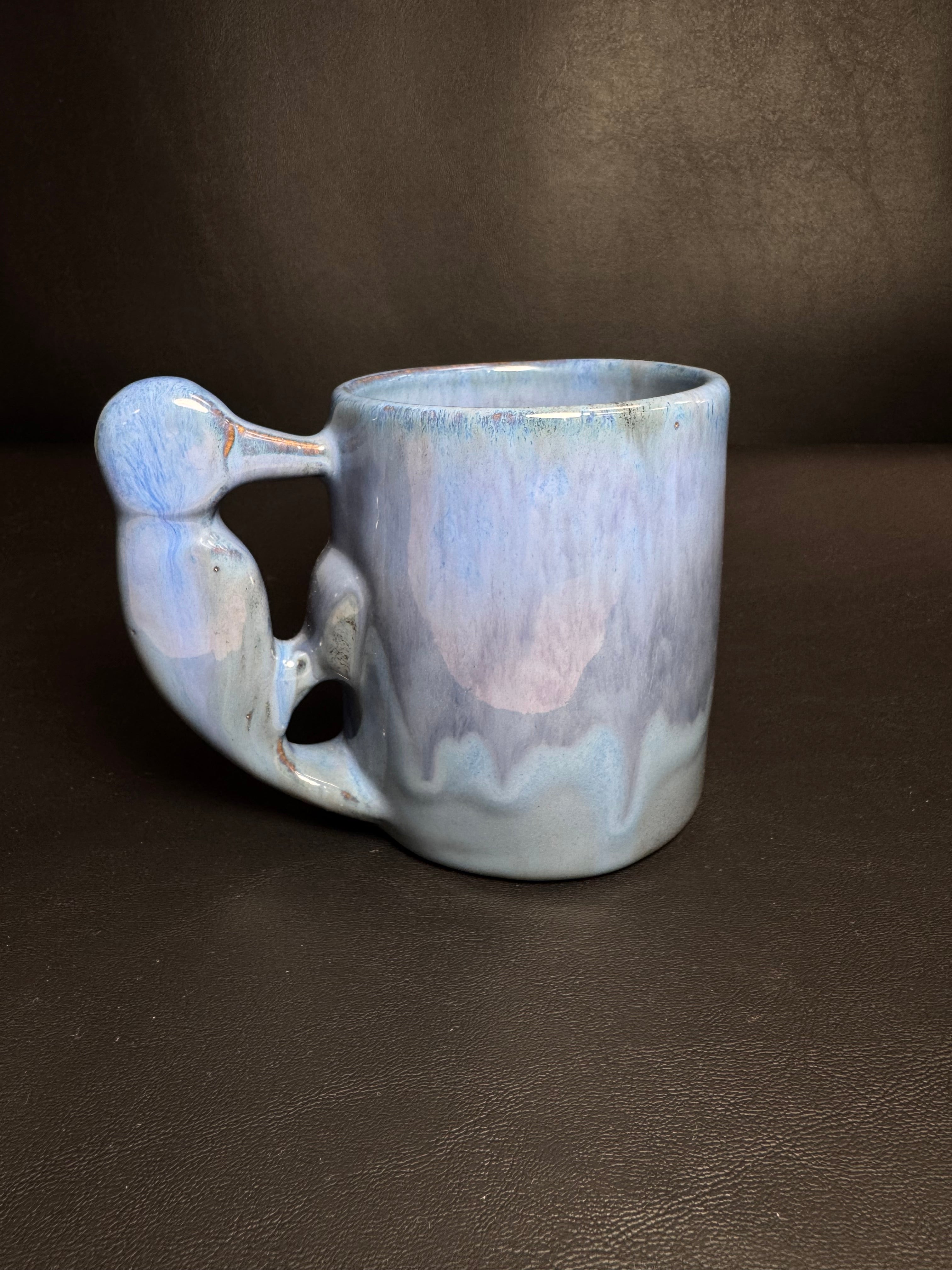 Shearwater Pottery Woodpecker Mug – James Anderson (2007)