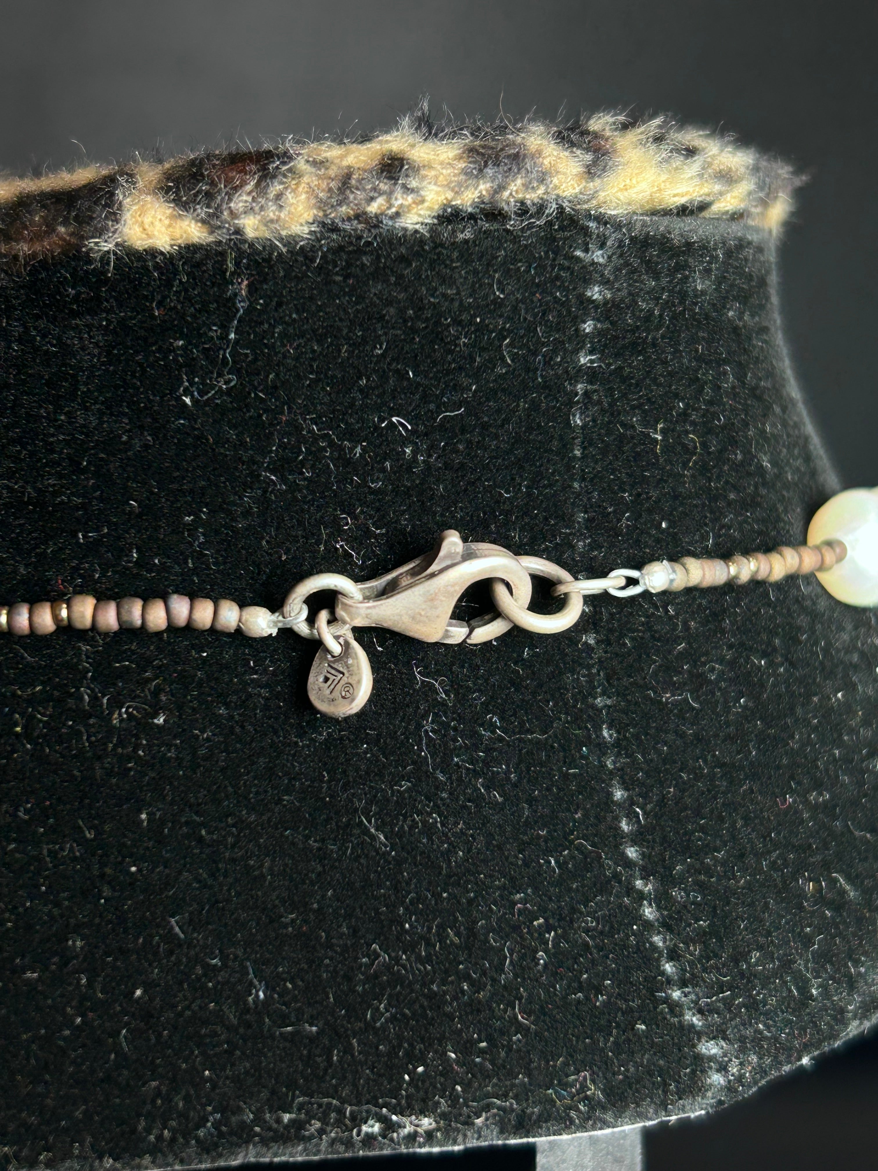 Silpada Mixed Media Pearl & Sterling Silver Necklace