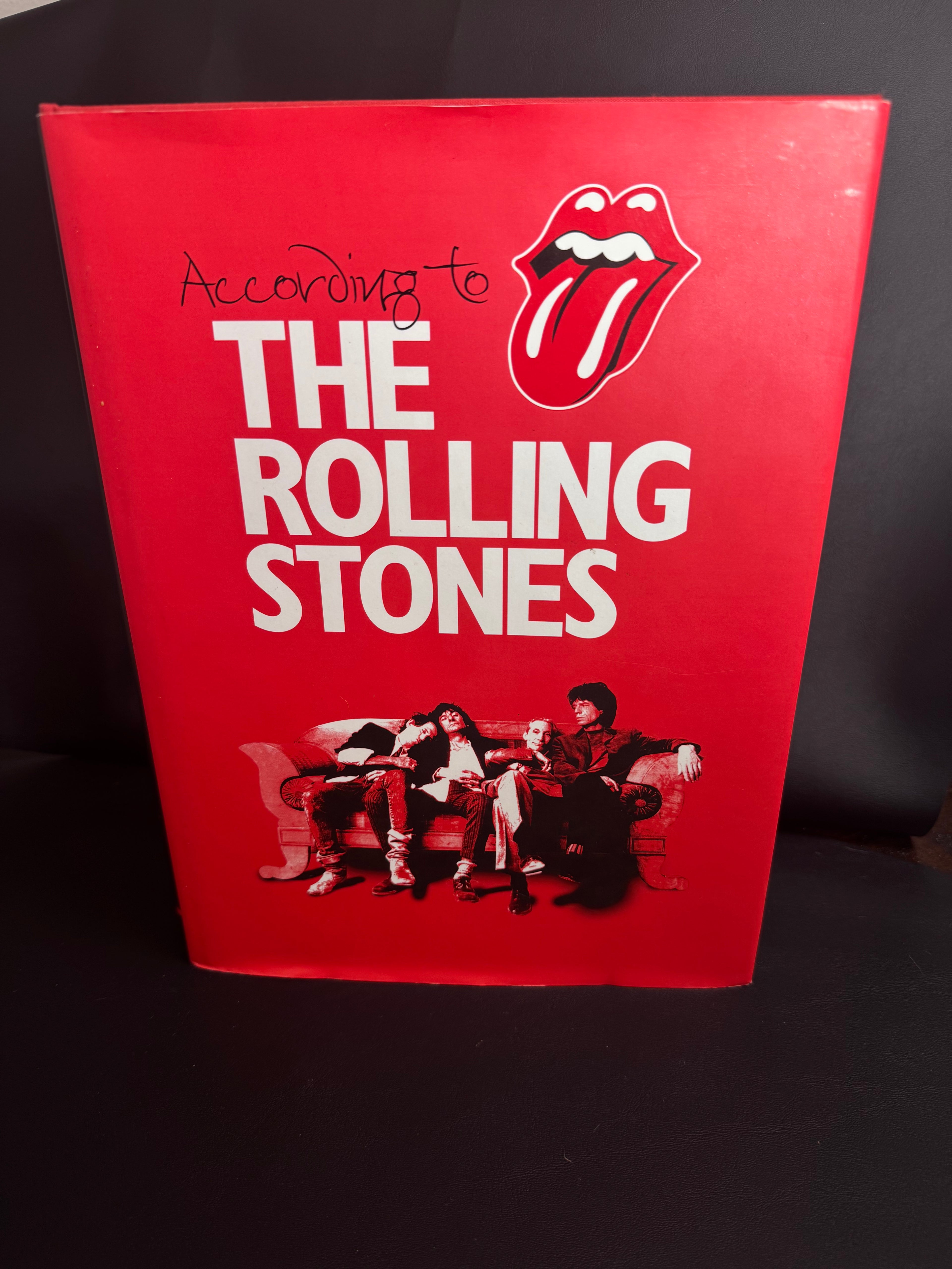 According to the Rolling Stones (2003 Hardcover) - Photography & Memoir
