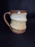 Wavy Hand-Thrown Stoneware Mug
