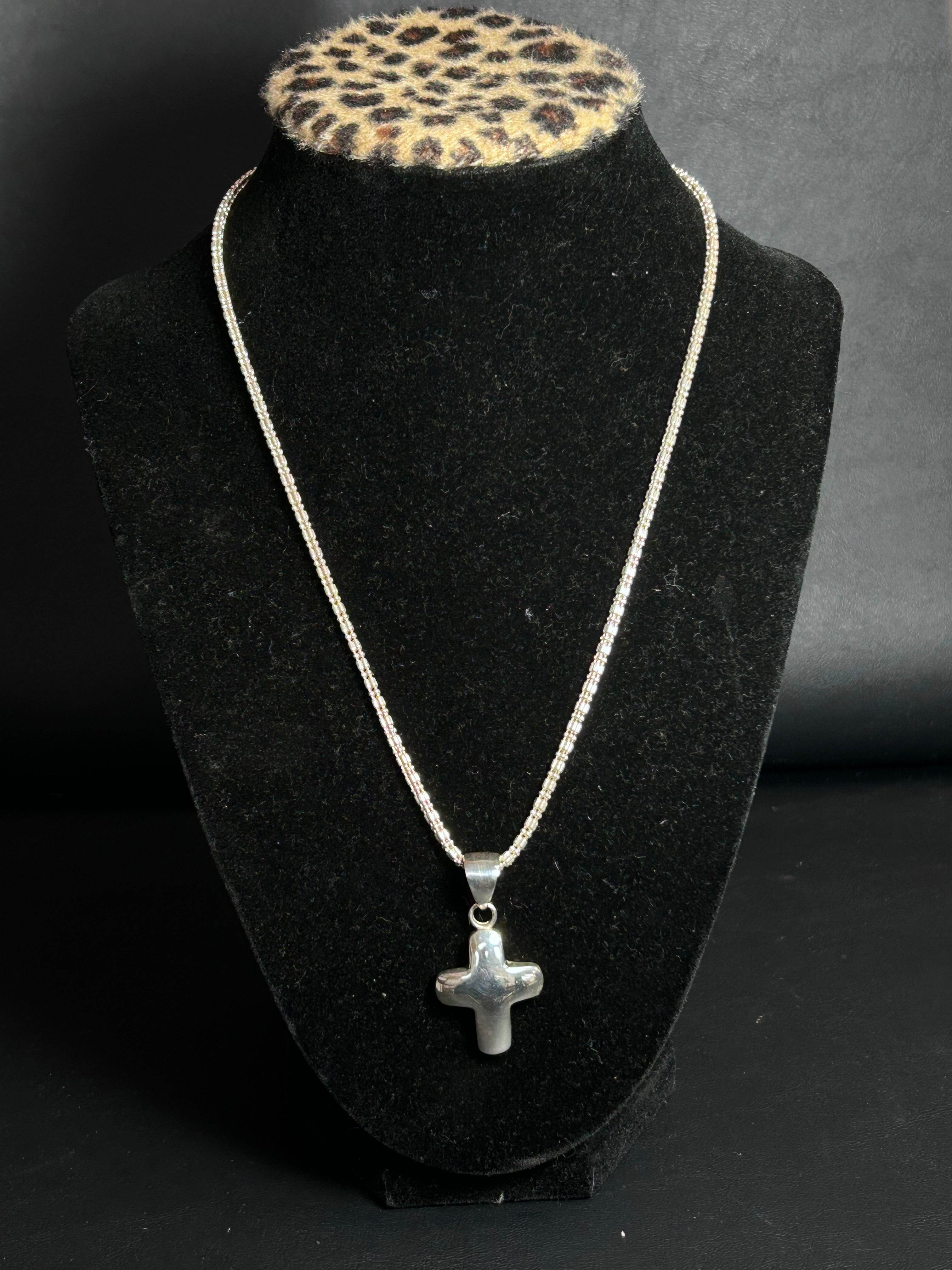 Silpada Sterling Silver Cross Necklace