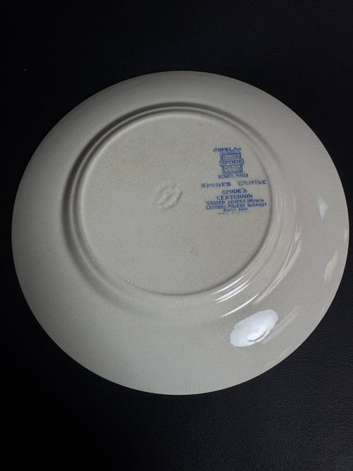 Antique Copeland Spode "Ermine" Blue Centurion Bread & Butter Plate
