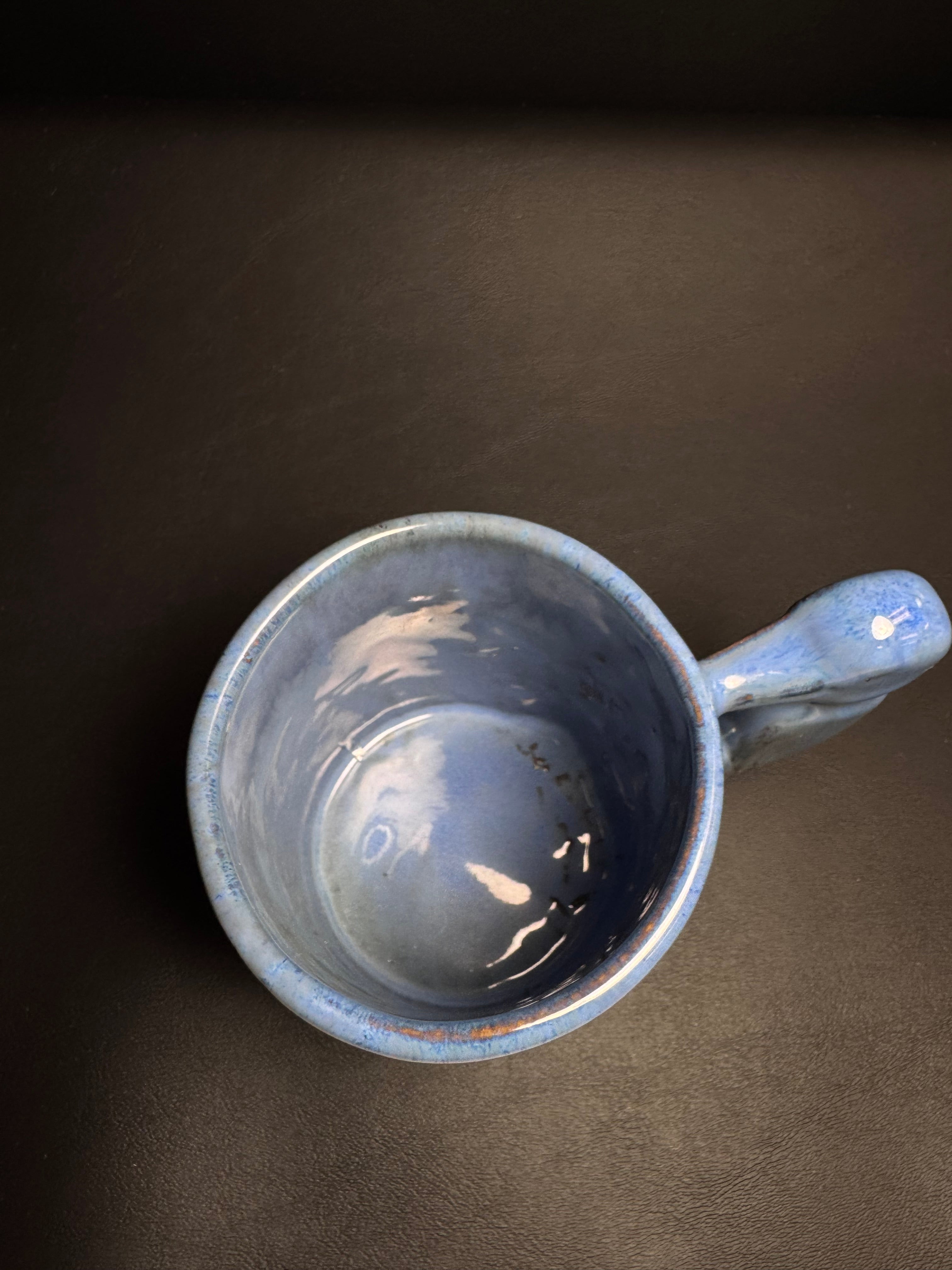 Shearwater Pottery Woodpecker Mug – James Anderson (2007)