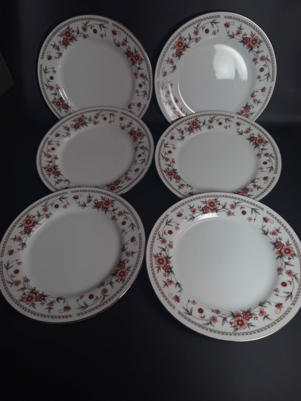 Sheffield Anniversary Fine China Plates - Made in Japan