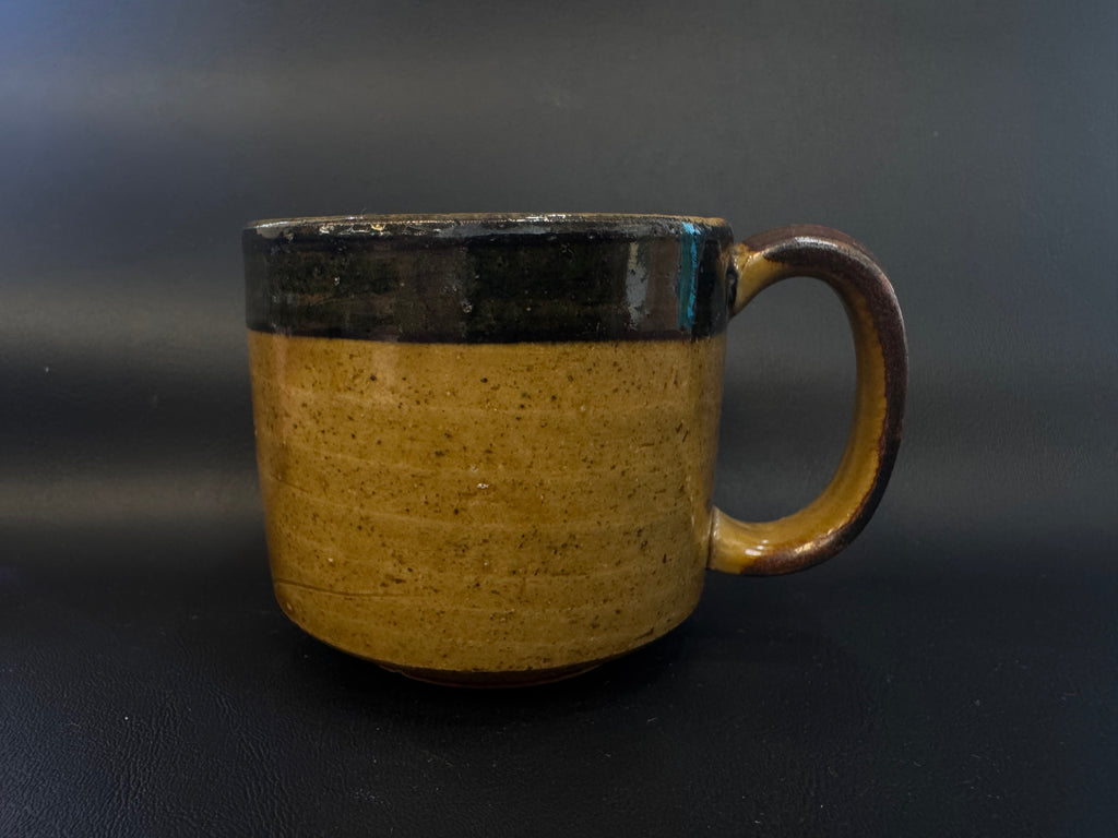 Unsigned Studio Pottery Speckled Stoneware Mug