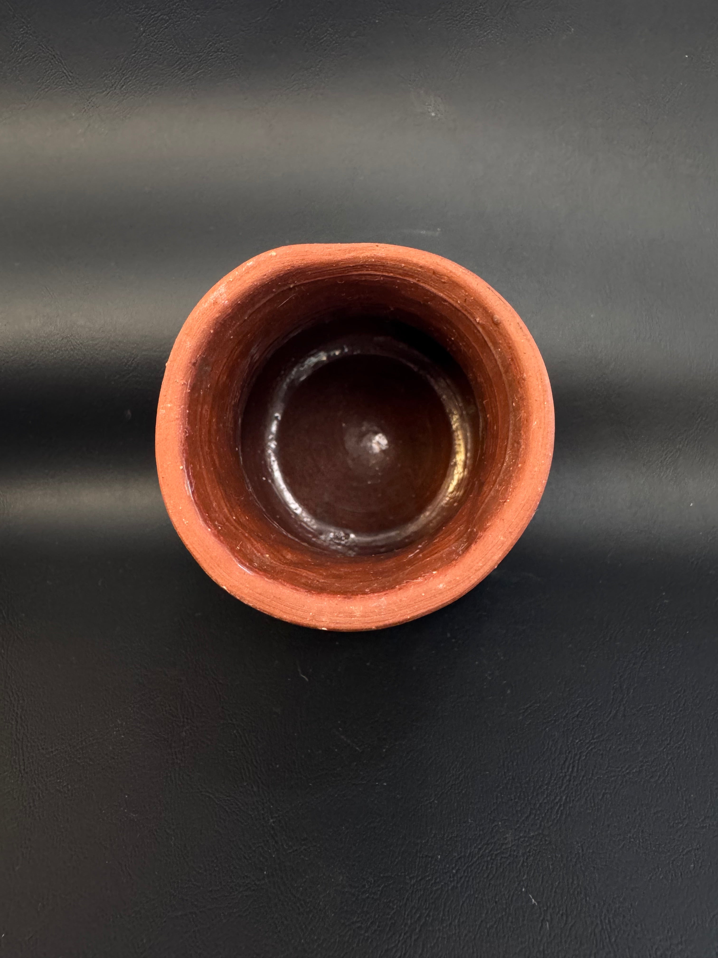 Handmade Cellini Studio Terracotta Vase
