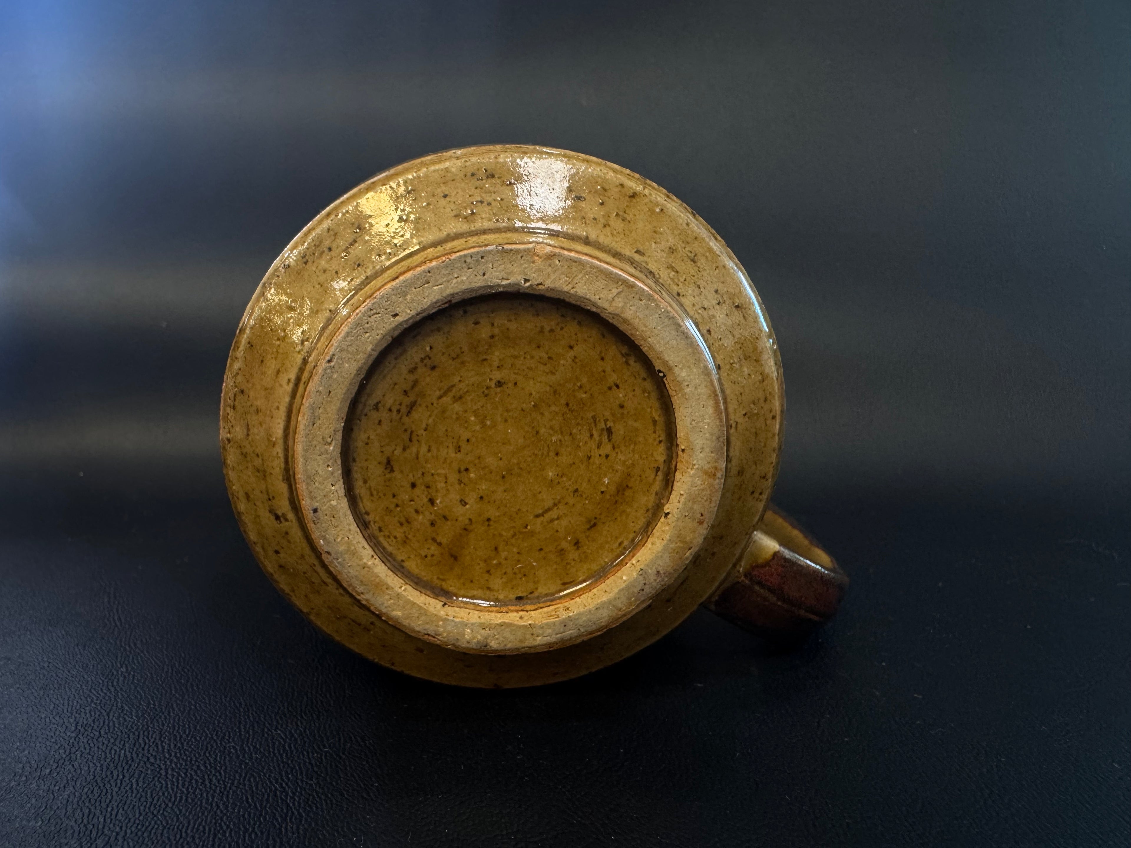 Unsigned Studio Pottery Speckled Stoneware Mug