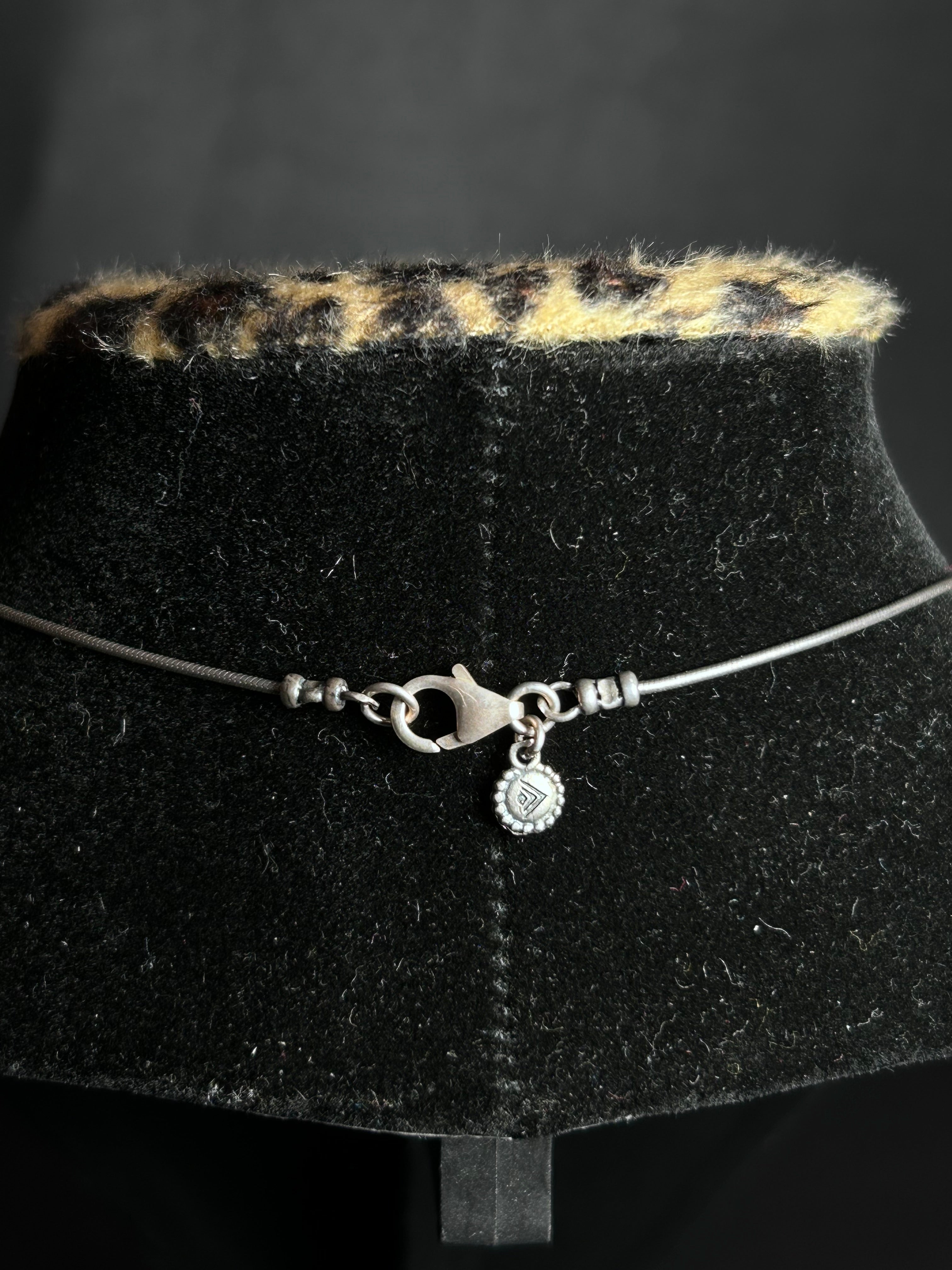Silpada Sterling Silver "Crystal Clear" Cubic Zirconia Necklace