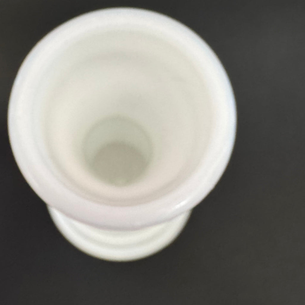 Mid-Century White Milk Glass Bud Vase