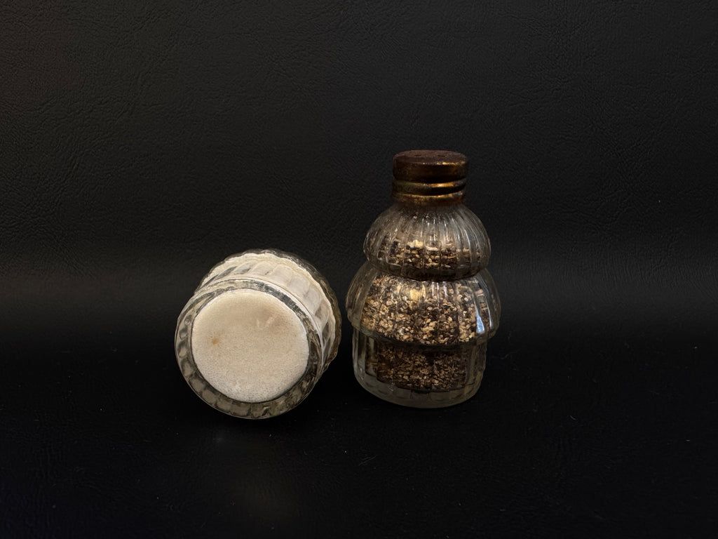 Vintage Art Deco Miniature Salt & Pepper Shakers