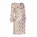 Isaac Mizrahi Sequin Floral Dress