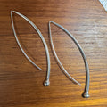 Sterling Silver BALANCING ACT Threader Long Earrings