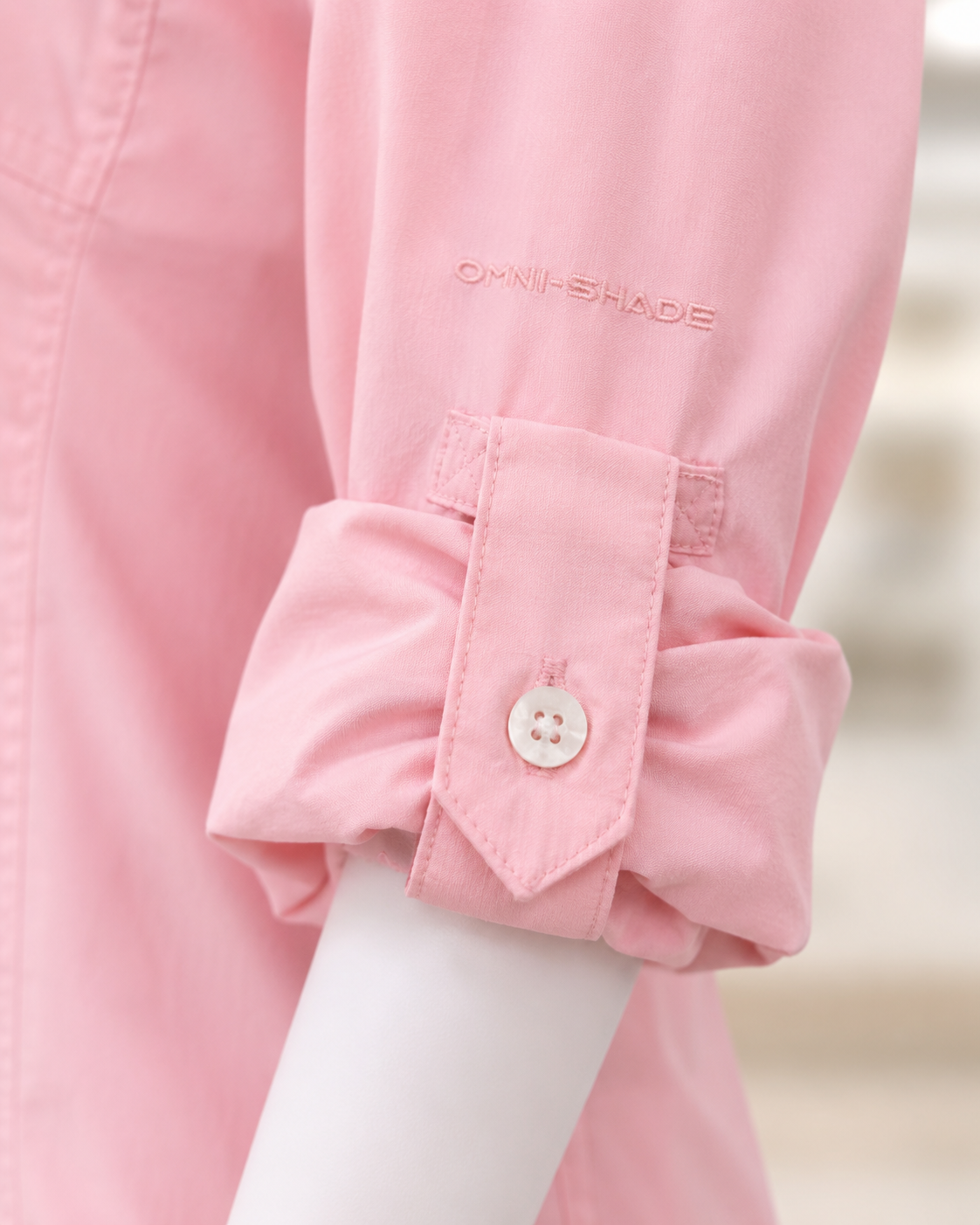 Columbia PFG Super Bonehead Pink Shirt Dress