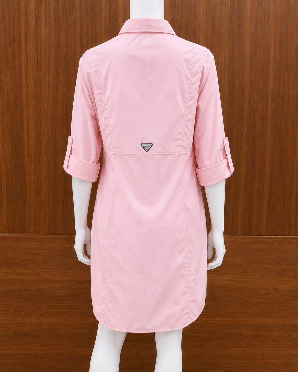 Columbia PFG Super Bonehead Pink Shirt Dress